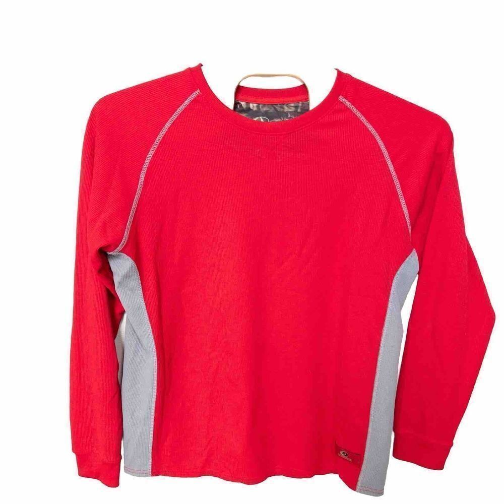 Mossy Oak Red & Gray Thermal‎ Mens XL